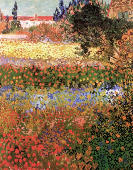 Flowering Garden Van Gogh